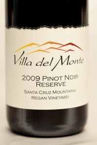 2009 Pinot Noir Reserve Santa Cruz Mountains Regan Vineyard