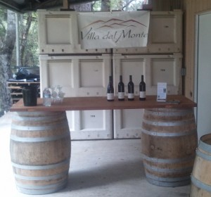 Winetasting at Villa del Monte Winery