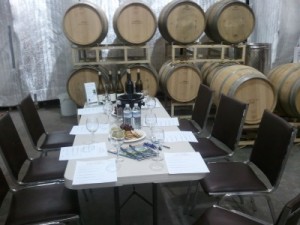 Wine tasting at Villa del Monte Winery